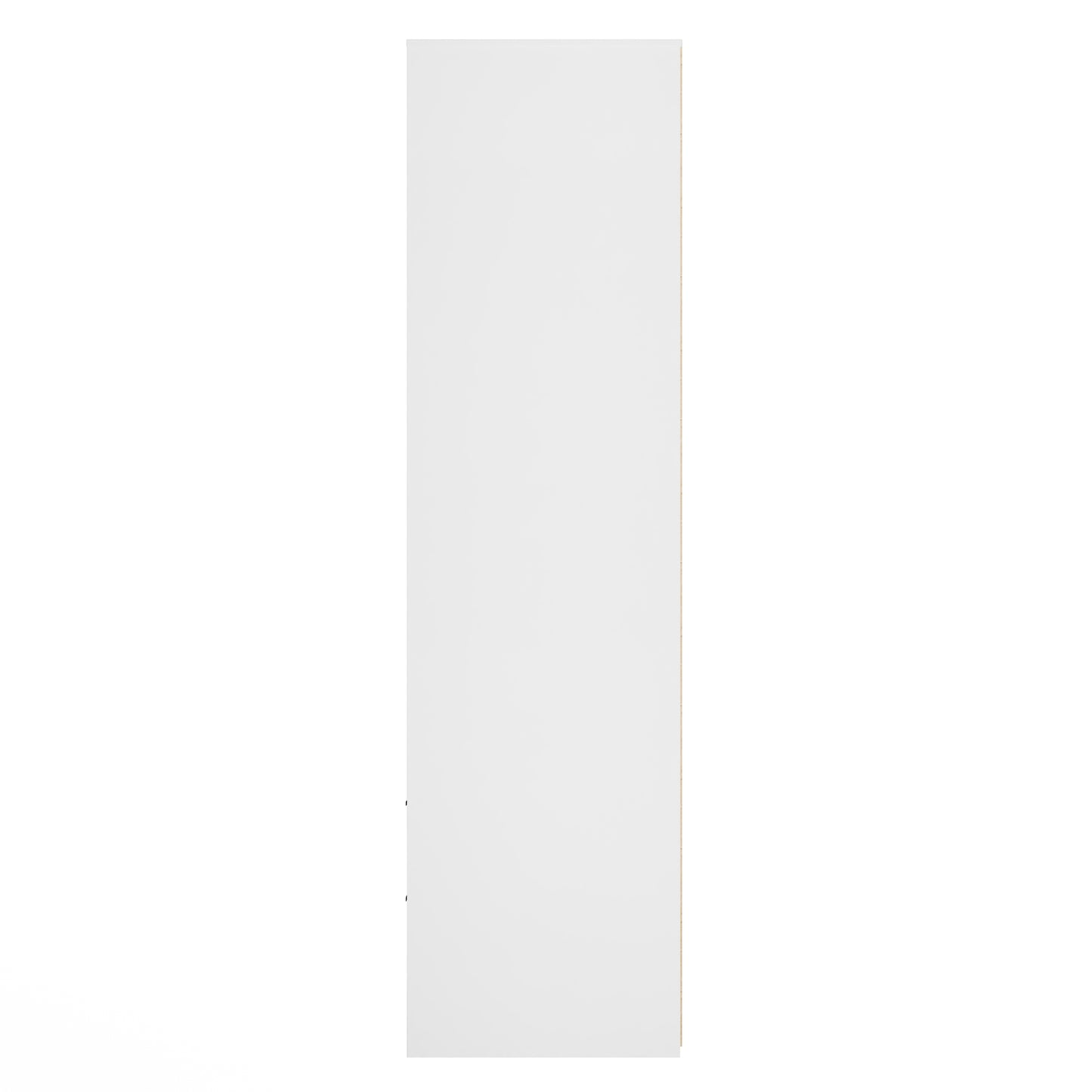 Fluted Tall Wardrobe Teal & White 2 Drawers 197cm