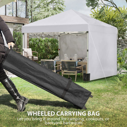 3 x 3 M Pop Up Gazebo with 2 Sidewalls