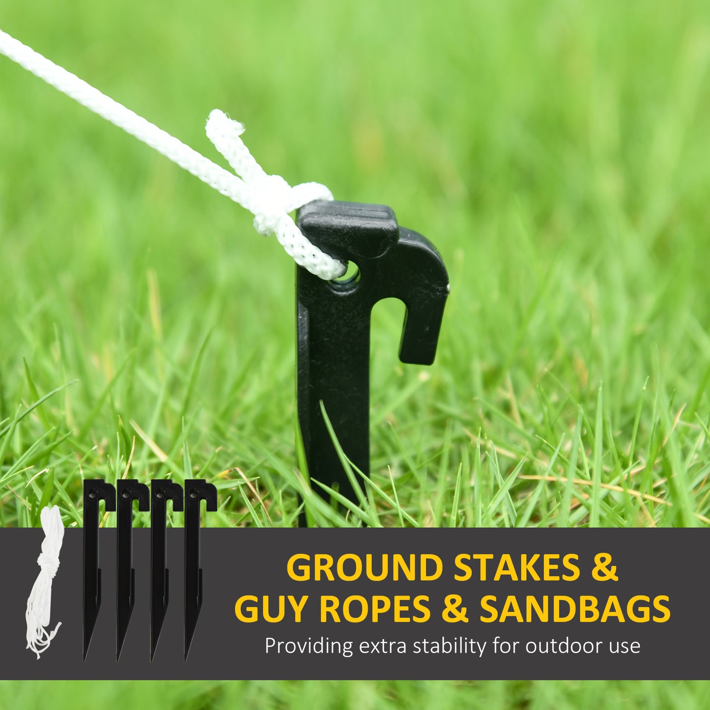 Pumpkin Man Inflatable Halloween Decoration - 250cm