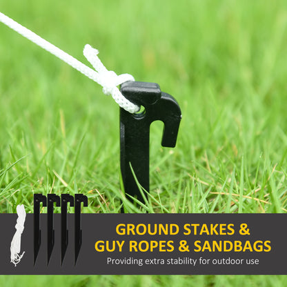 Pumpkin Man Inflatable Halloween Decoration - 250cm