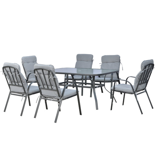 7Pieces Garden Dining Set