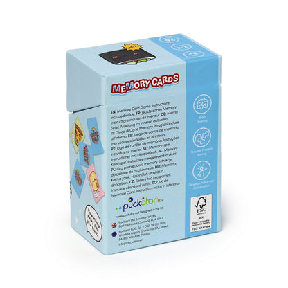 Foodiemals Kids Memory Card Game Set