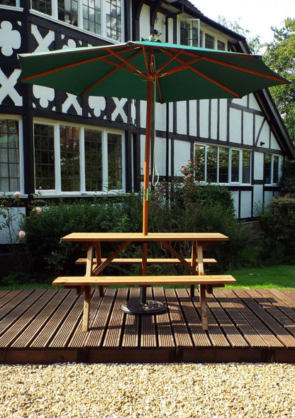 Grand Garden Picnic Table by Charles Taylor - 6 Seats
