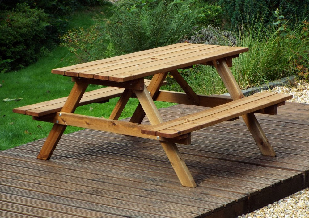 Grand Garden Picnic Table by Charles Taylor - 6 Seats