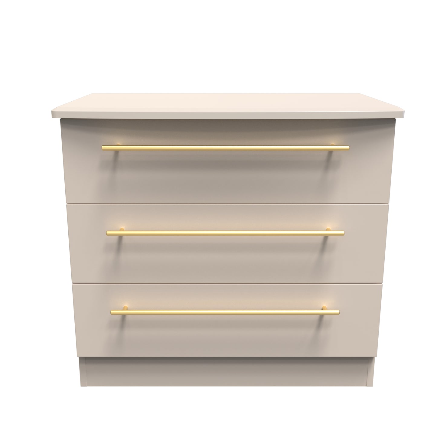 Haworth Chest of Drawers Off-White 3 Drawers 77cm