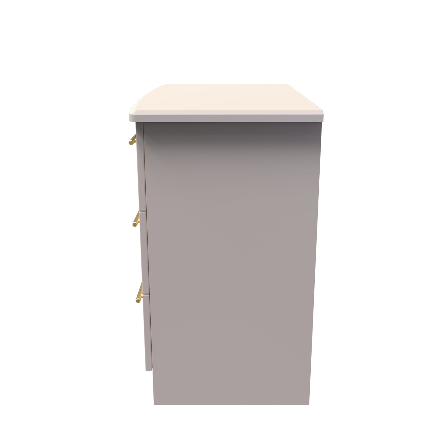 Haworth Chest of Drawers Off-White 3 Drawers 77cm
