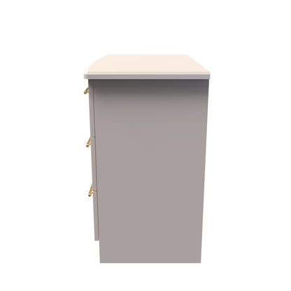 Haworth Chest of Drawers Off-White 3 Drawers 77cm
