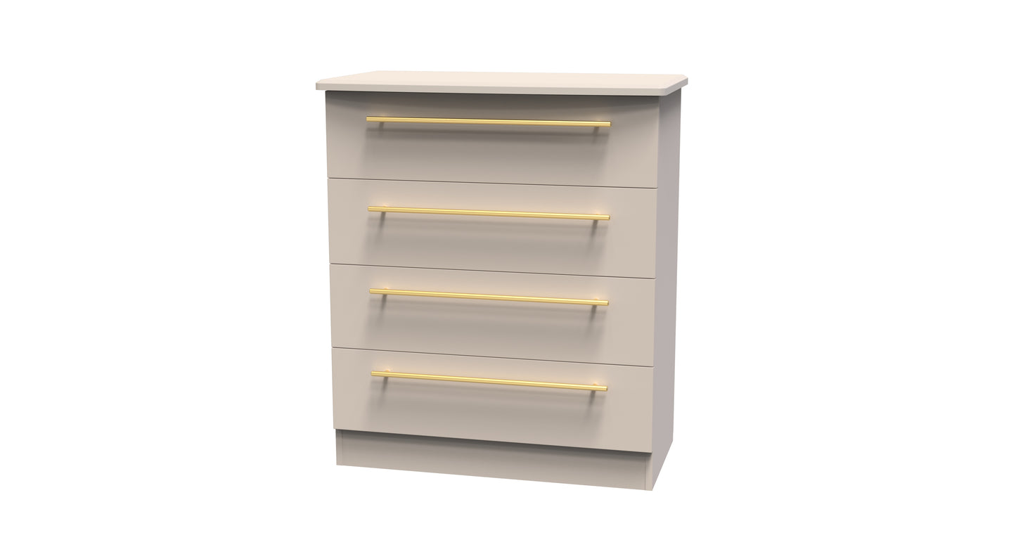 Haworth Chest of Drawers Off-White 4 Drawers 89cm