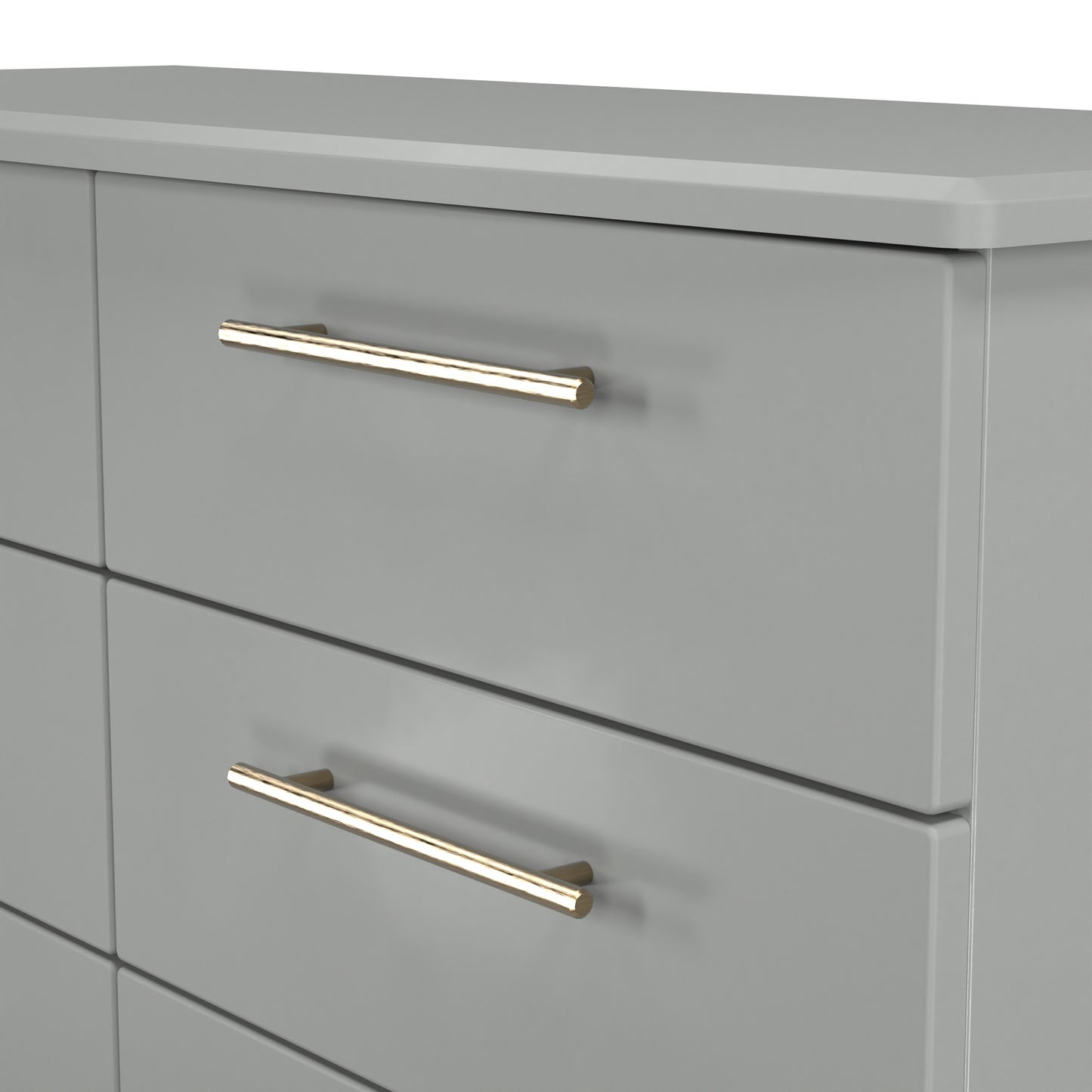 Haworth Large Chest of Drawers Grey 6 Drawers 112cm
