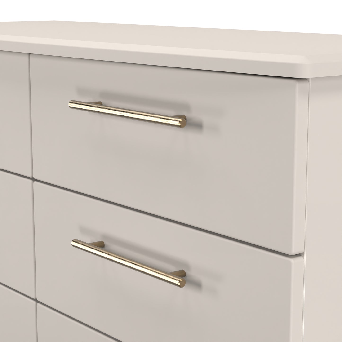 Haworth Large Chest of Drawers Off-White 6 Drawers 112cm