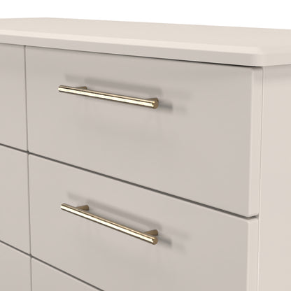 Haworth Large Chest of Drawers Off-White 6 Drawers 112cm