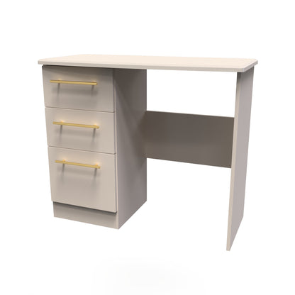 Haworth Desk Off-White 3 Drawers 93cm