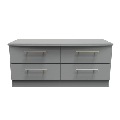 Haworth Large Chest of Drawers Grey 4 Drawers 112cm