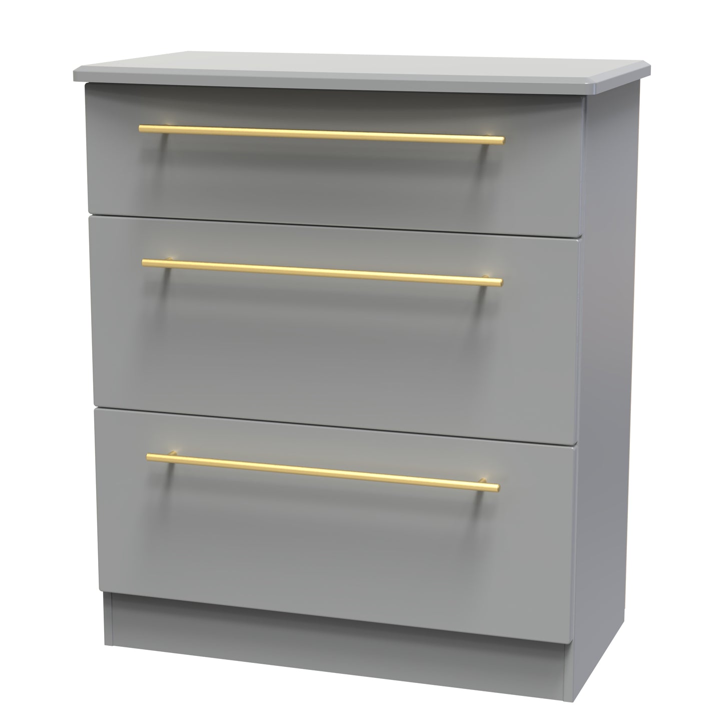 Haworth Chest of Drawers Grey 3 Drawers 42cm