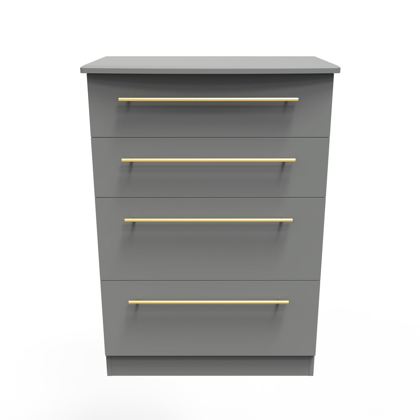 Haworth Tall Chest of Drawers Grey 4 Drawers 108cm