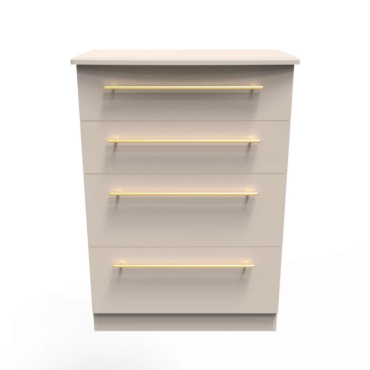 Haworth Tall Chest of Drawers Off-White 4 Drawers 108cm