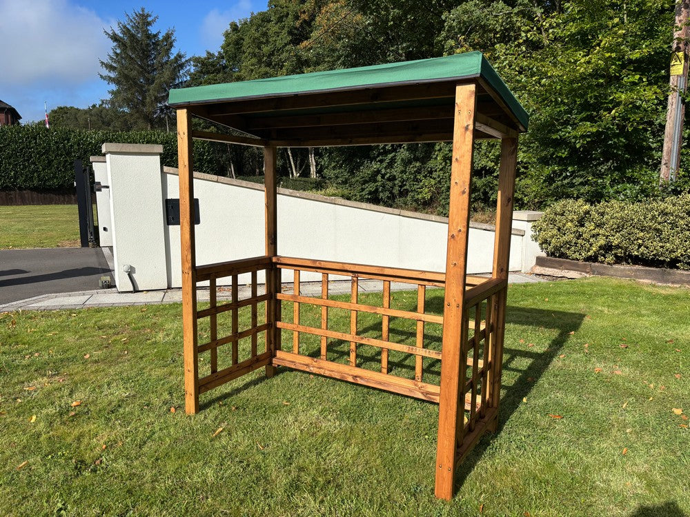 Scandinavian Redwood Garden BBQ Shelter by Charles Taylor Green