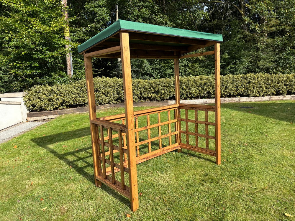 Scandinavian Redwood Garden BBQ Shelter by Charles Taylor Green