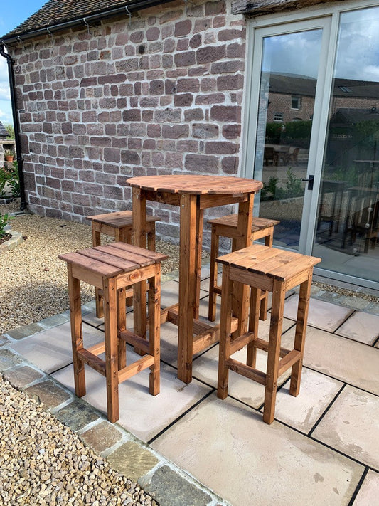 Alfresco Garden Chair Set by Charles Taylor - 4 Seats
