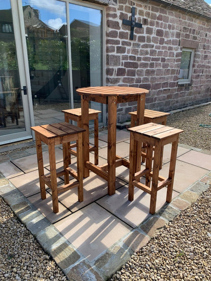 Alfresco Garden Chair Set by Charles Taylor - 4 Seats