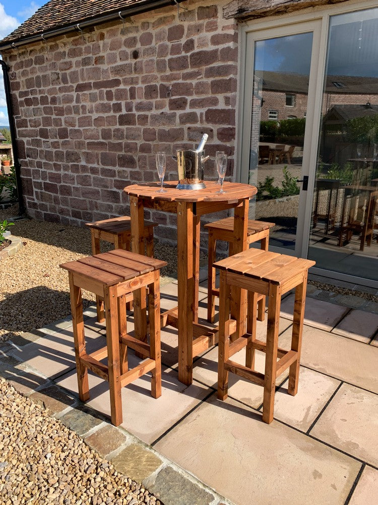 Alfresco Garden Chair Set by Charles Taylor - 4 Seats