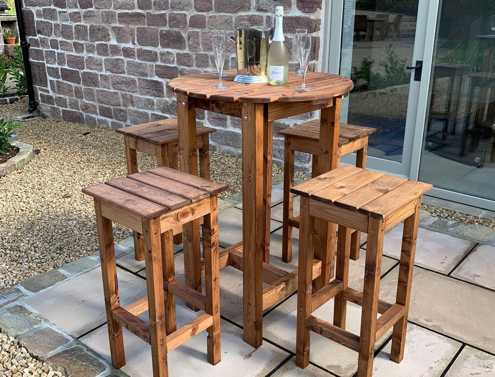 Alfresco Garden Chair Set by Charles Taylor - 4 Seats