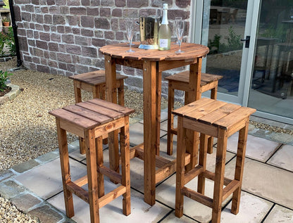Alfresco Garden Chair Set by Charles Taylor - 4 Seats