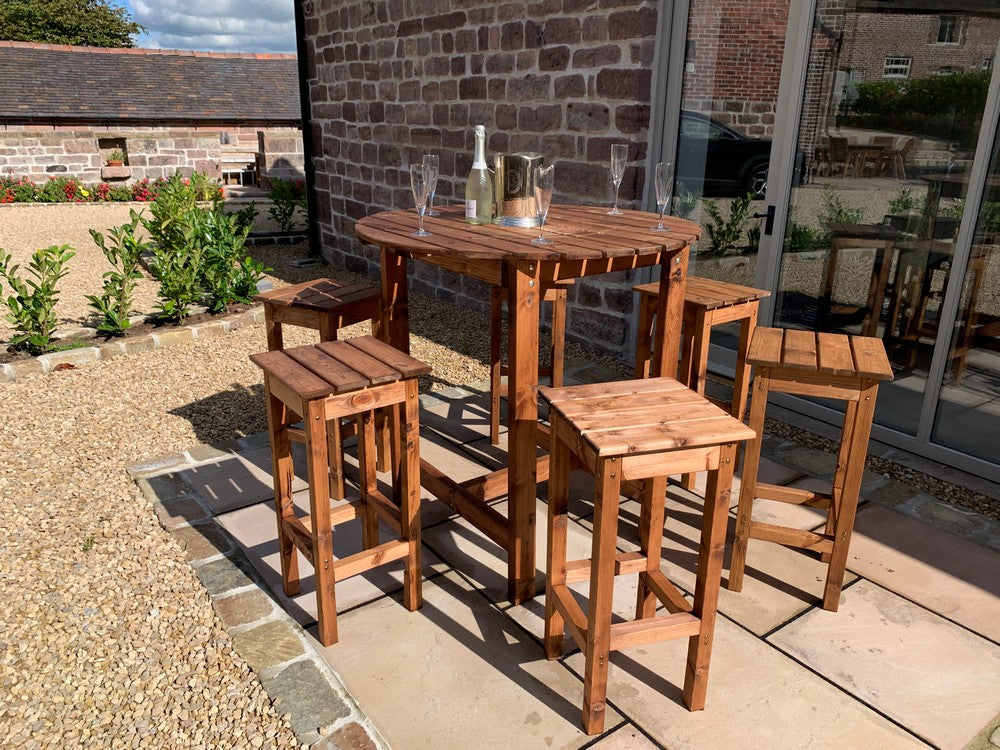 Alfresco Garden Chair Set by Charles Taylor - 6 Seats