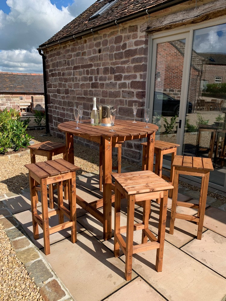 Alfresco Garden Chair Set by Charles Taylor - 6 Seats