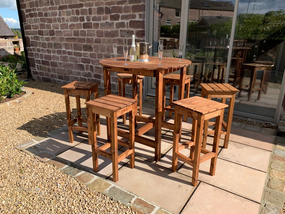 Alfresco Garden Chair Set by Charles Taylor - 6 Seats