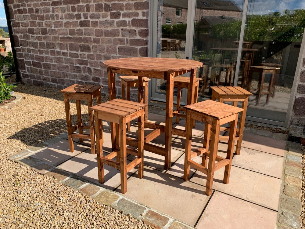 Alfresco Garden Chair Set by Charles Taylor - 6 Seats