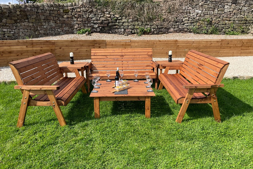 Balmoral Garden Furniture Set by Charles Taylor - 9 Seats