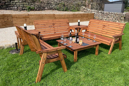 Balmoral Garden Furniture Set by Charles Taylor - 9 Seats