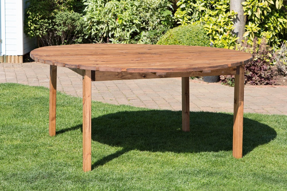 Scandinavian Redwood Garden Circular Table by Charles Taylor Primary Image