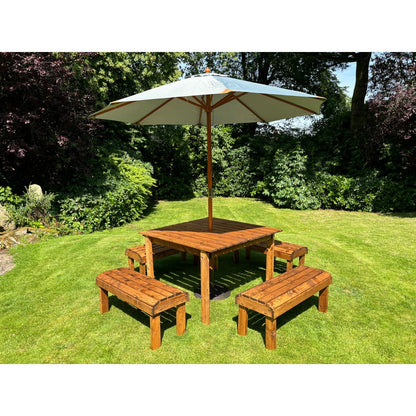 Knights Garden Patio Dining Set by Charles Taylor - 8 Seats