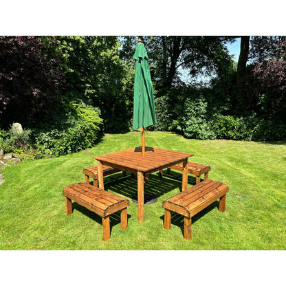 Knights Garden Patio Dining Set by Charles Taylor - 8 Seats