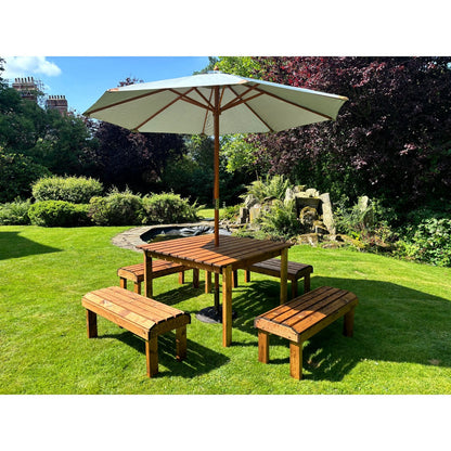 Knights Garden Patio Dining Set by Charles Taylor - 8 Seats