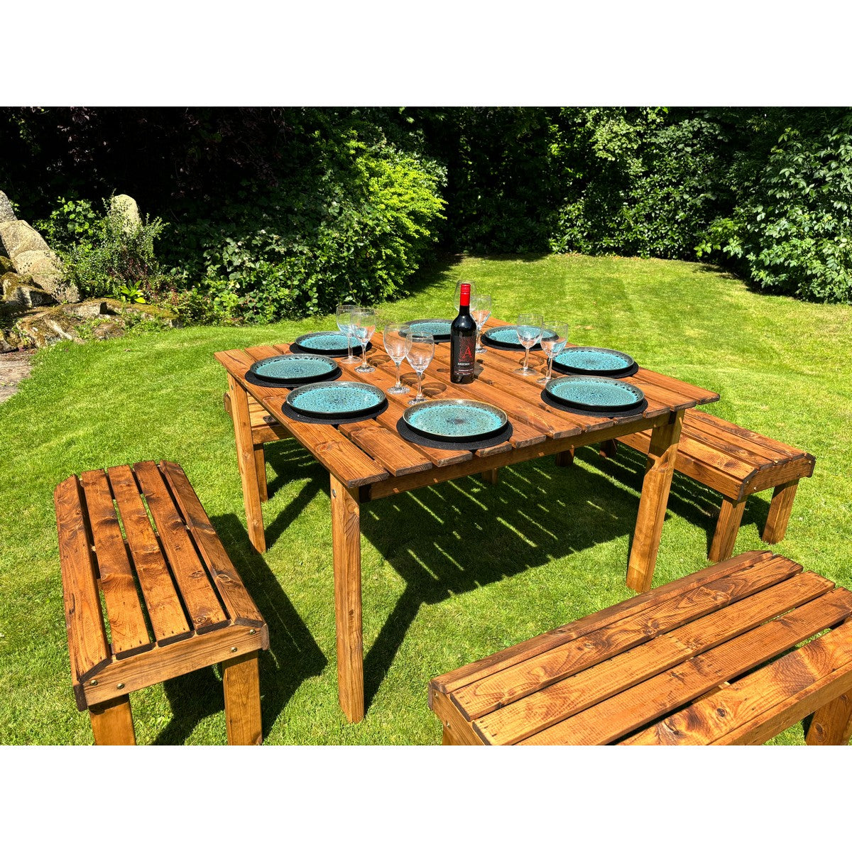 Knights Garden Patio Dining Set by Charles Taylor - 8 Seats