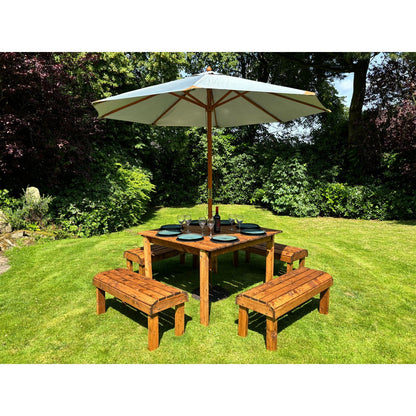 Knights Garden Patio Dining Set by Charles Taylor - 8 Seats