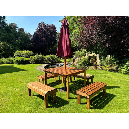 Knights Garden Patio Dining Set by Charles Taylor - 8 Seats