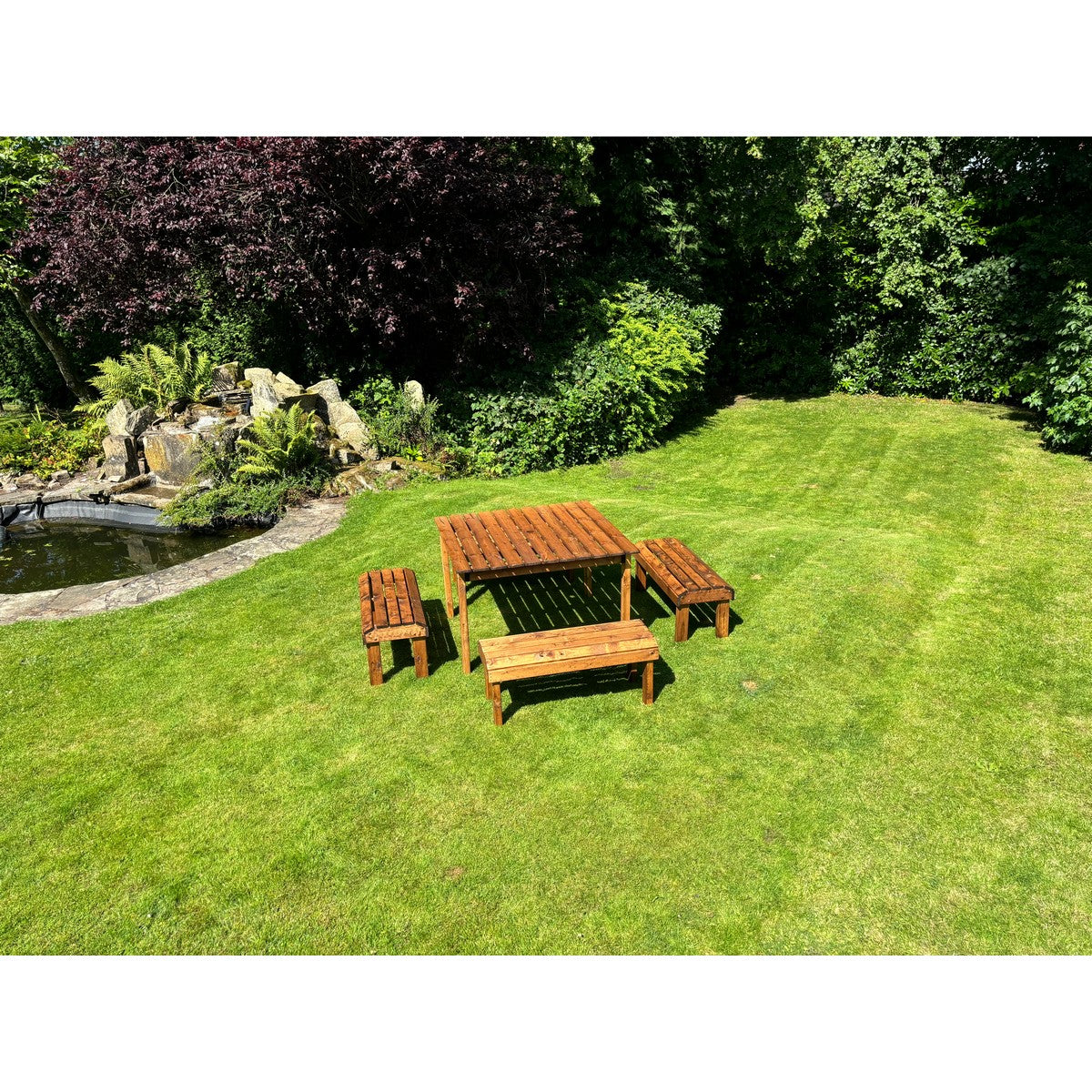 Knights Garden Patio Dining Set by Charles Taylor - 8 Seats