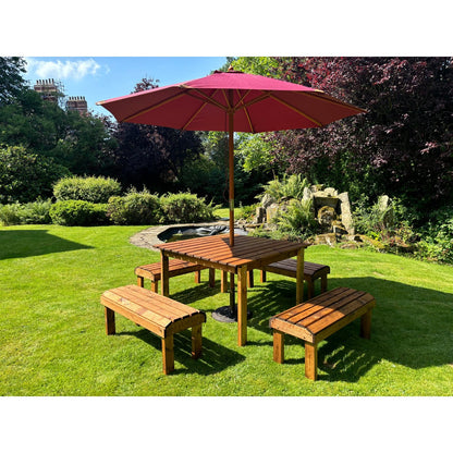 Knights Garden Patio Dining Set by Charles Taylor - 8 Seats