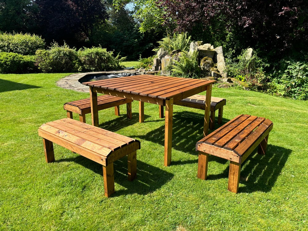 Knights Garden Patio Dining Set by Charles Taylor - 8 Seats Primary Image