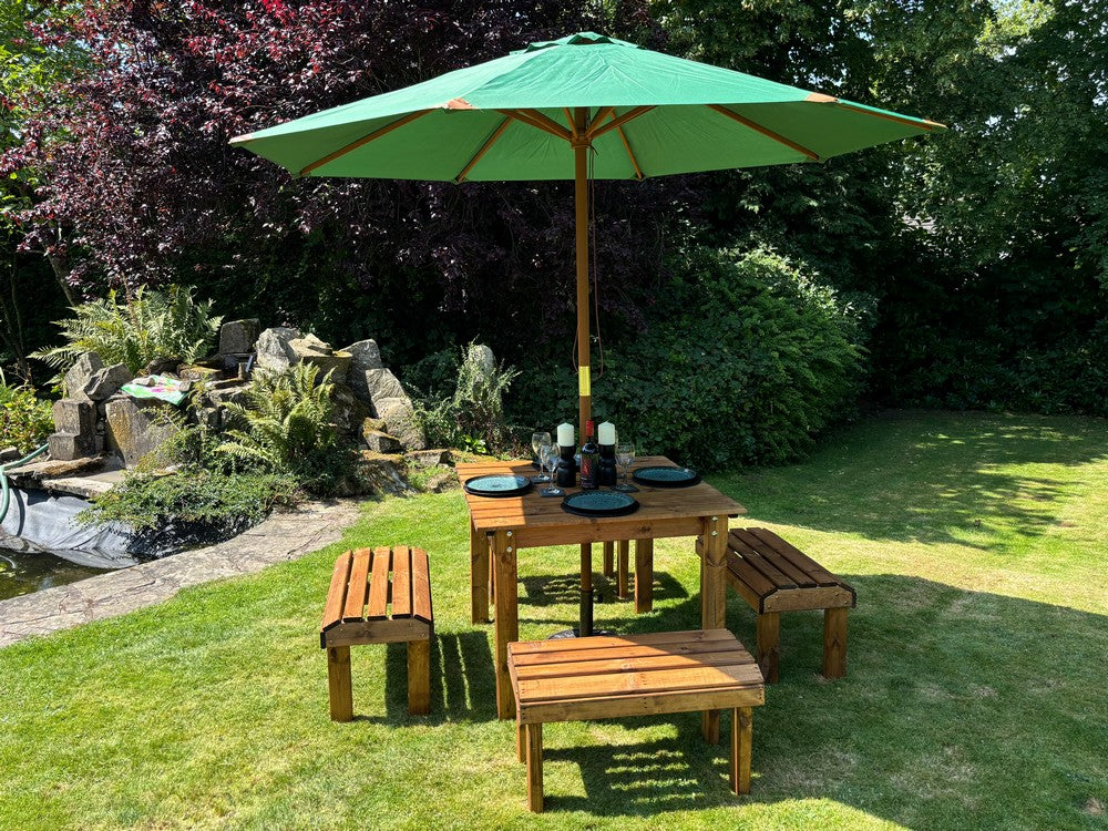 Knights Garden Patio Dining Set by Charles Taylor - 4 Seats Primary Image
