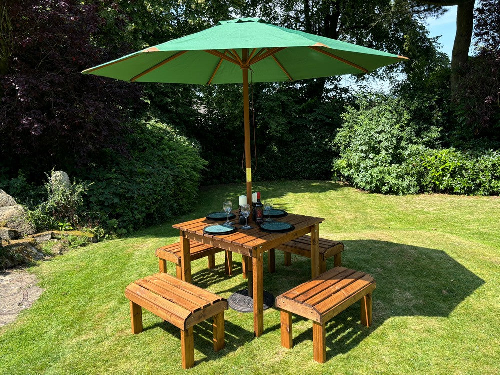Knights Garden Patio Dining Set by Charles Taylor - 4 Seats