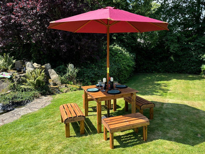 Knights Garden Patio Dining Set by Charles Taylor - 4 Seats