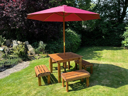 Knights Garden Patio Dining Set by Charles Taylor - 4 Seats