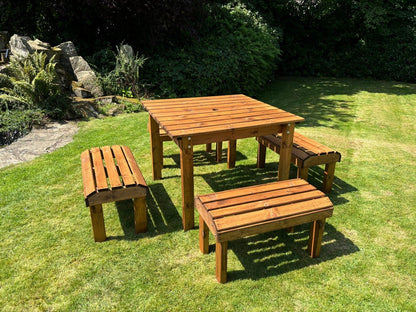 Knights Garden Patio Dining Set by Charles Taylor - 4 Seats