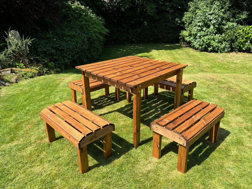 Knights Garden Patio Dining Set by Charles Taylor - 4 Seats