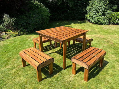 Knights Garden Patio Dining Set by Charles Taylor - 4 Seats